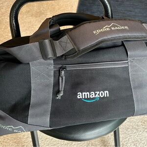 Eddie Bauer RipStop Amazon Employee Duffel Bag NWOT